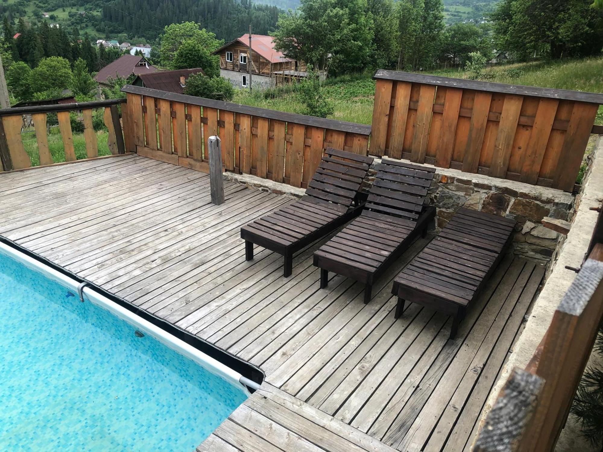 Vila Hirska Vatra Slavske Exteriér fotografie