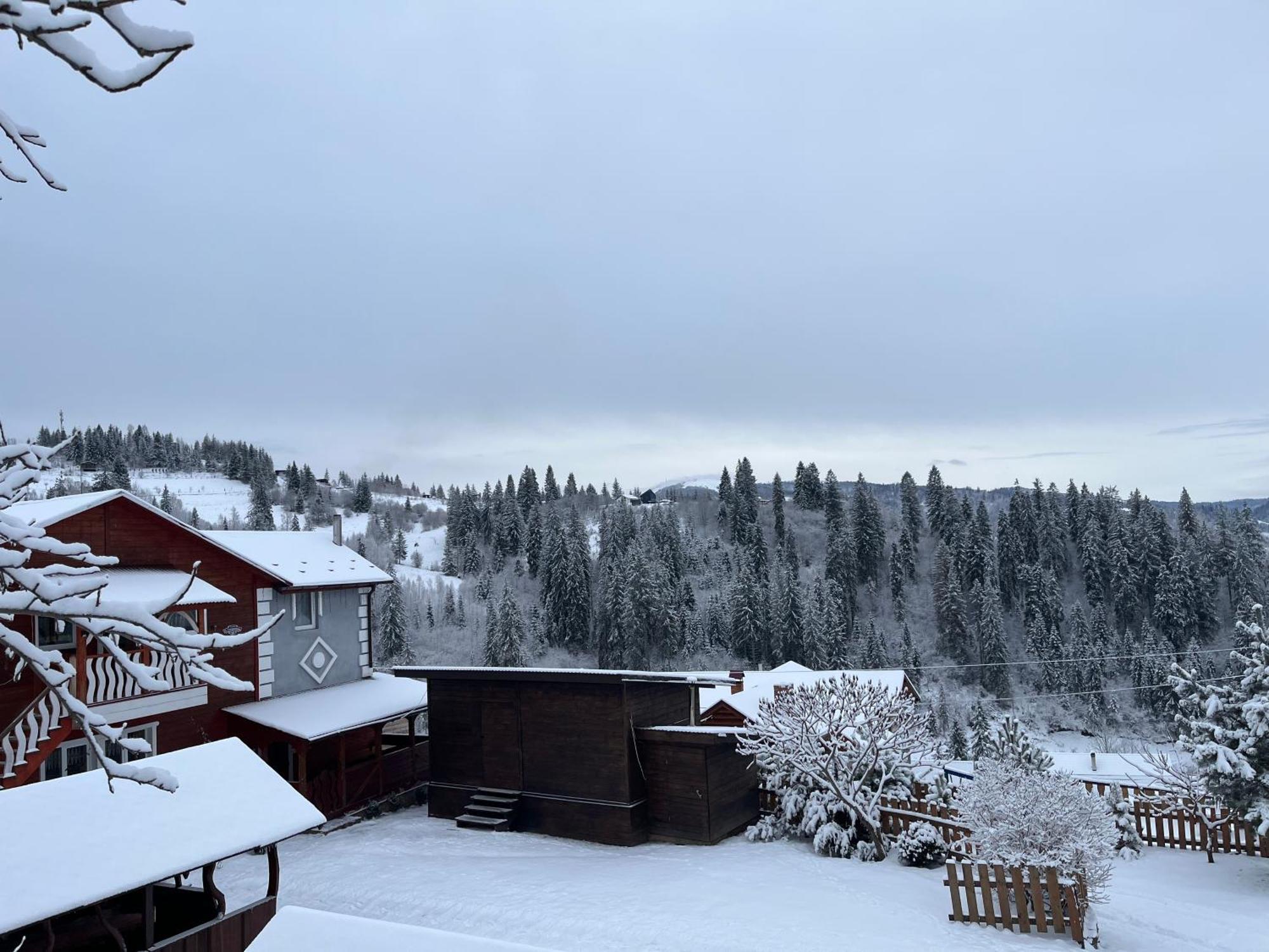 Vila Hirska Vatra Slavske Exteriér fotografie